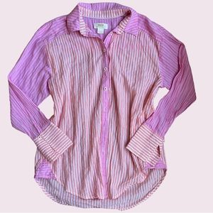 Anthropologie oversized button down